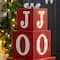 Glitzhome® 32" Lighted Wooden Block JOY Porch Sign